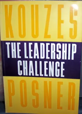 Couverture du produit · The Leadership Challenge 2nd edition How to keep getting extraordinary things done in organizations 1995 Jossey-Bass hardback