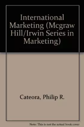 Couverture du produit · International Marketing (Mcgraw Hill/Irwin Series in Marketing)