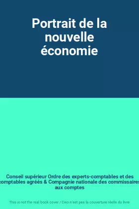 Couverture du produit · Portrait de la nouvelle économie