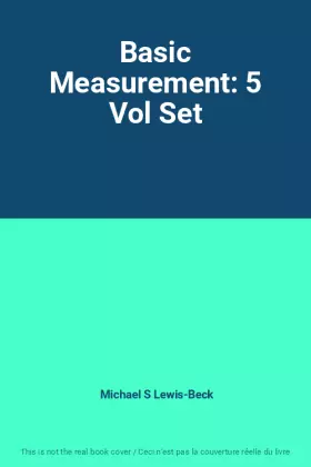 Couverture du produit · Basic Measurement: 5 Vol Set