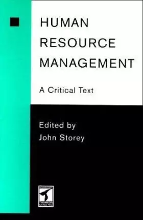 Couverture du produit · Human Resource Management: A Critical Text