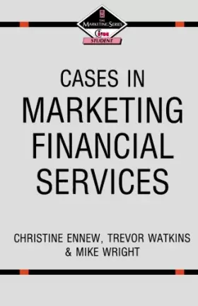 Couverture du produit · Cases in Marketing Financial Services