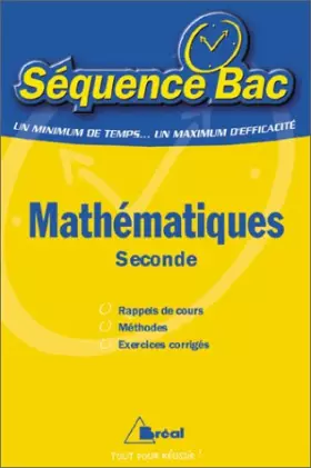 Couverture du produit · Mathématiques