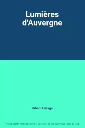 Couverture du produit · Lumières d'Auvergne