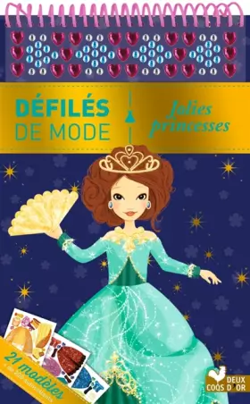 Couverture du produit · Jolies princesses - livre à spirale