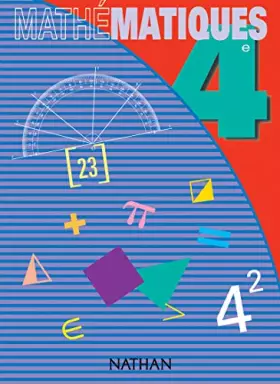 Couverture du produit · Mathematiques quatrième eleve