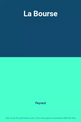 Couverture du produit · La Bourse