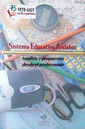 Couverture du produit · Sistema educativo andaluz: analisis