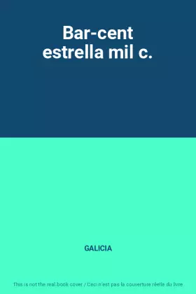 Couverture du produit · Bar-cent estrella mil c.