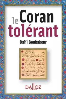 Couverture du produit · Le Coran tolérant - 1ère éd.