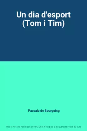 Couverture du produit · Un dia d'esport (Tom i Tim)