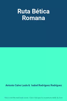 Couverture du produit · Ruta Bética Romana