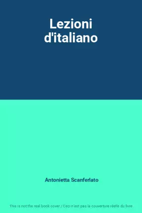 Couverture du produit · Lezioni d'italiano