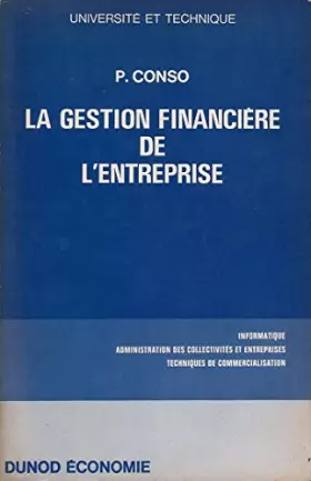 Couverture du produit · La Gestion financière de l'entreprise