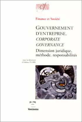 Couverture du produit · Gouvernement d'entreprise