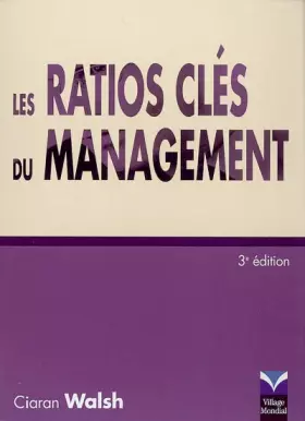 Couverture du produit · Les ratios clés du management