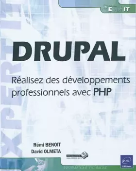 Couverture du produit · DRUPAL - Réalisez des développements professionnels avec PHP