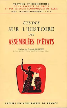 Couverture du produit · Etudes Sur L'Histoire Des Assemblees D'Etats