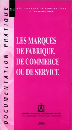 Couverture du produit · Les marques de fabrique, de commerce ou de service