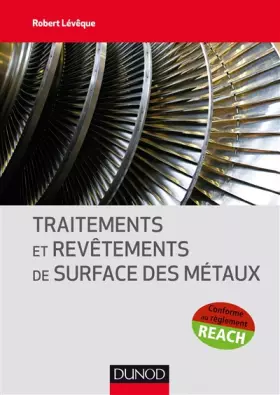 Couverture du produit · Traitements et revêtements de surface des métaux