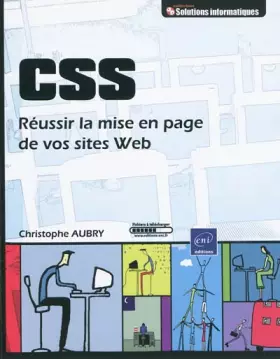 Couverture du produit · CSS - Réussir la mise en page de vos sites Web