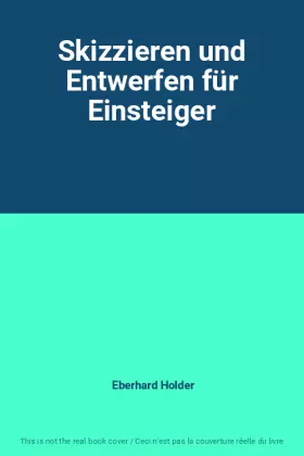 Couverture du produit · Skizzieren und Entwerfen für Einsteiger