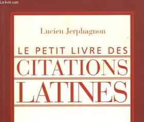 Couverture du produit · Le petit livre des citations latines