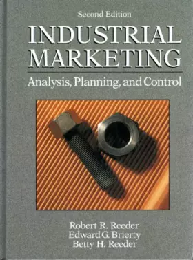 Couverture du produit · Industrial Marketing: Analysis, Planning, and Control