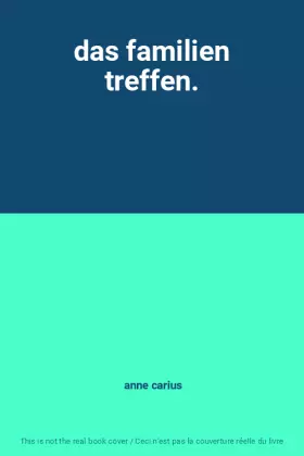 Couverture du produit · das familien treffen.