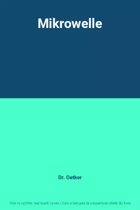 Couverture du produit · Mikrowelle
