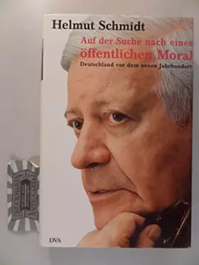 Couverture du produit · Auf der Suche nach einer öffentlichen Moral: Deutschland vor dem neuen Jahrhundert