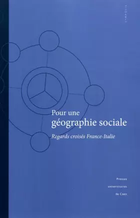 Couverture du produit · Pour une géographie sociale : Regards croisés France-Italie