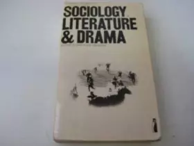 Couverture du produit · Sociology of literature and drama: Selected readings (Penguin modern sociology readings)