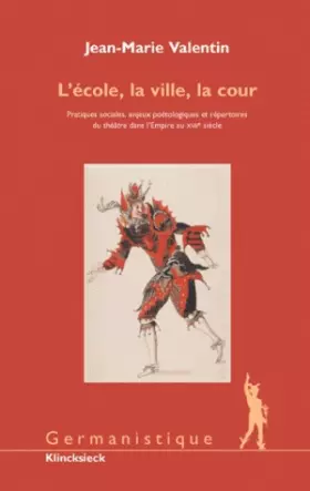 Couverture du produit · L'ecole la ville la cour