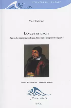 Couverture du produit · Langue et Droit