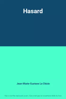 Couverture du produit · Hasard