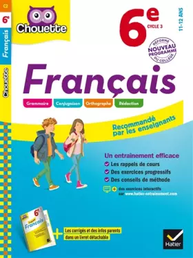 Couverture du produit · Français 6e: cahier d'entraînement et de révision