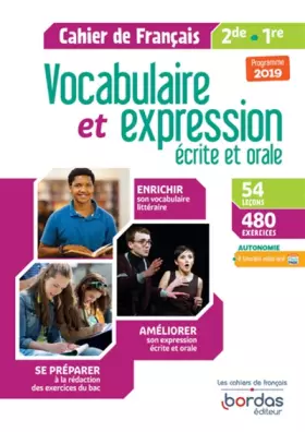Couverture du produit · Vocabulaire et expression écrite et orale 2de-1re