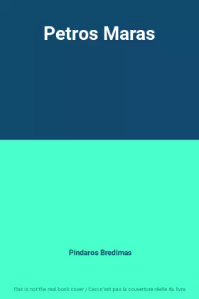 Couverture du produit · Petros Maras