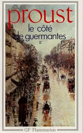 Couverture du produit · A la recherche du temps perdu, Le côté de Guermantes, volume 2