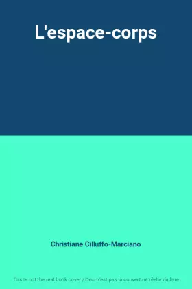 Couverture du produit · L'espace-corps