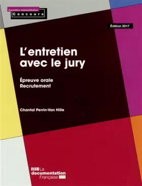 Couverture du produit · L'entretien avec le jury: Epreuve orale - Recrutement