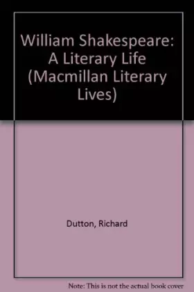 Couverture du produit · William Shakespeare: A Literary Life (Macmillan Literary Lives)