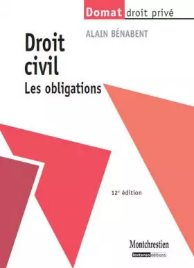 Couverture du produit · Droit civil, les obligations