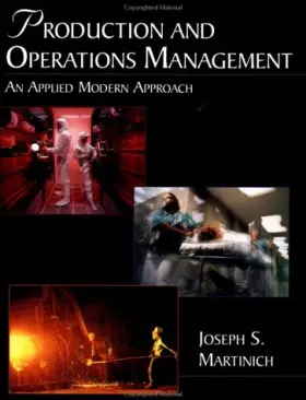 Couverture du produit · Production and Operations Management: An Applied Modern Approach