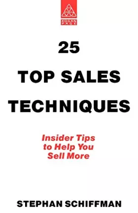 Couverture du produit · 25 Top Sales Techniques