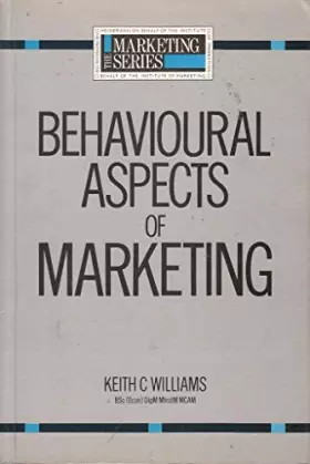 Couverture du produit · Behavioural Aspects of Marketing