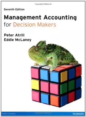 Couverture du produit · Management Accounting for Decision Makers with MyAccountingLab access card