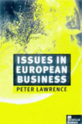 Couverture du produit · Issues in European Business