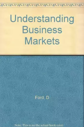 Couverture du produit · Understanding Business Markets